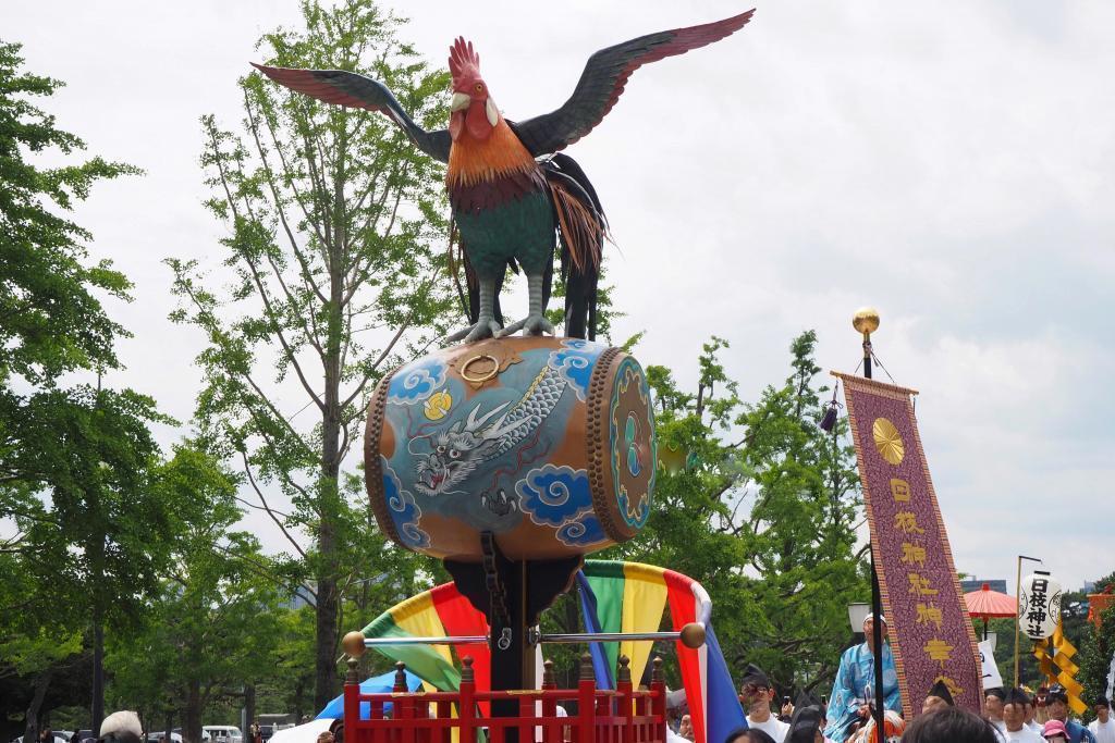  山王祭開始了。