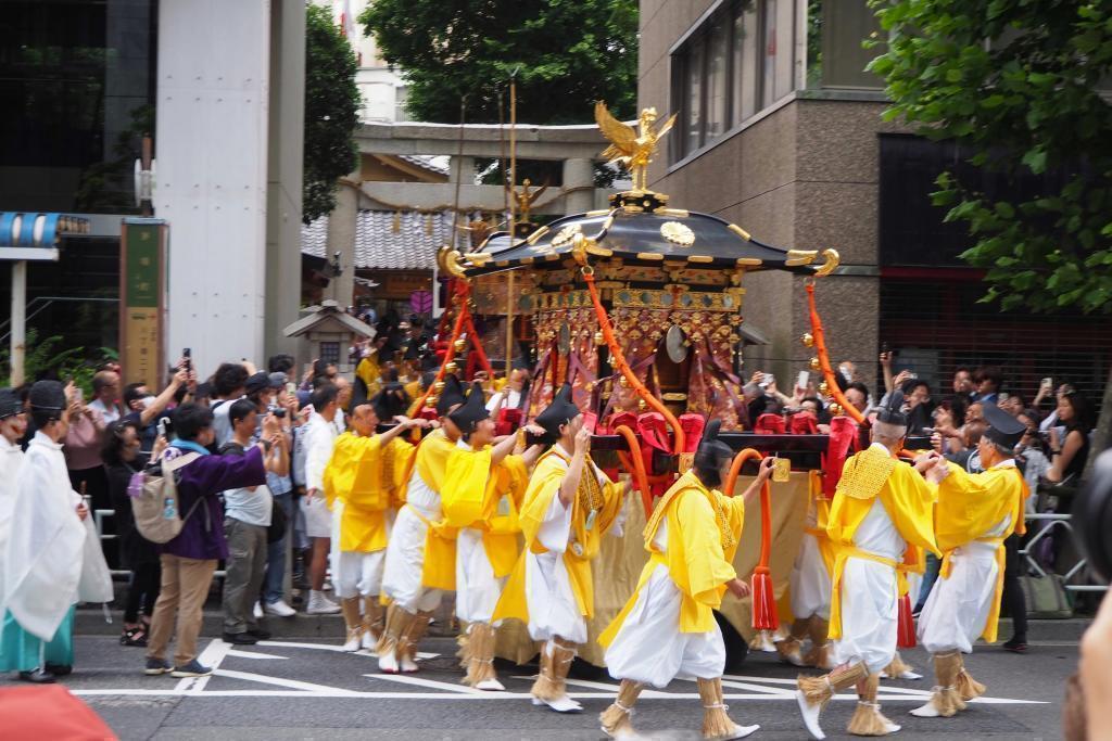  山王祭開始了。