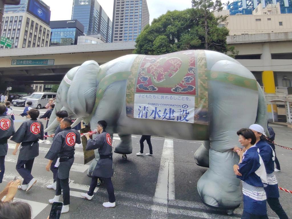  山王祭開始了。