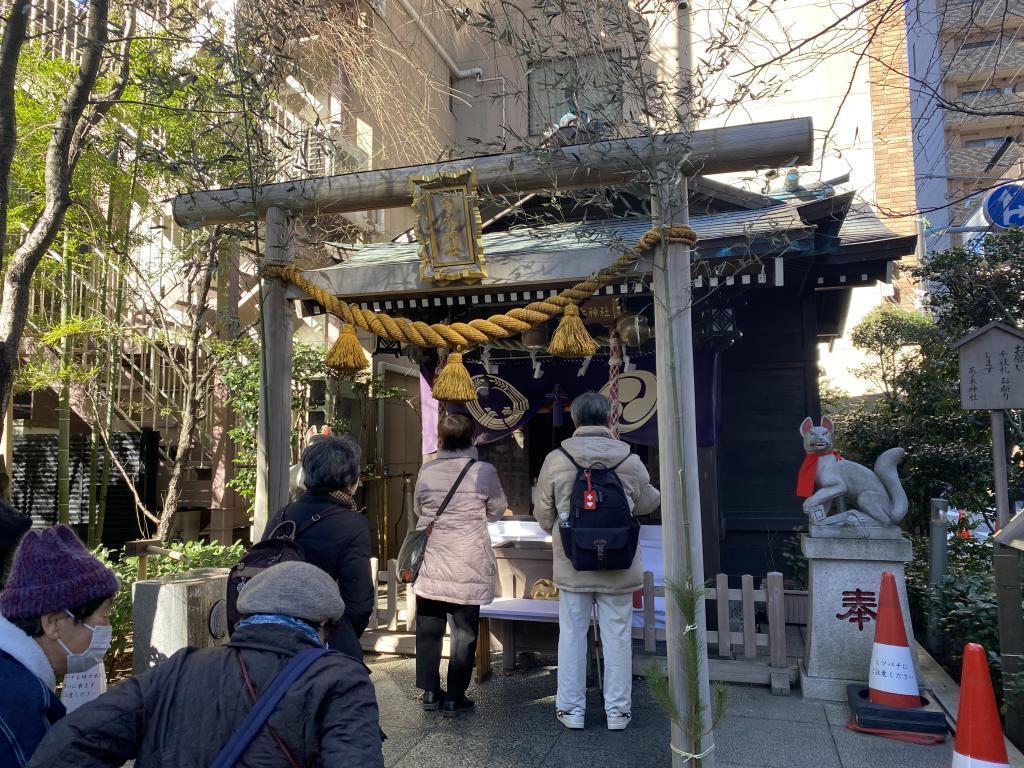 茶之木神社布袋尊日本橋七福神巡禮