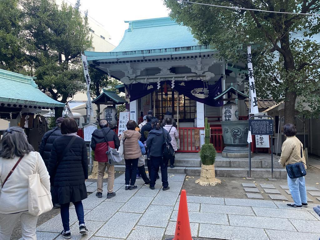 栂森神社惠比壽神日本橋七福神巡禮