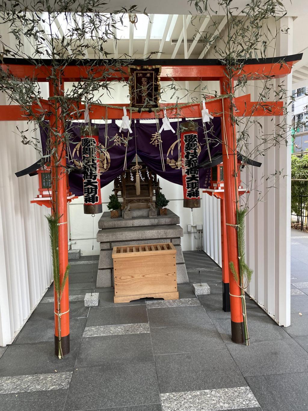 歌舞伎稻荷神社銀座的神社巡禮

幸稻荷神社
