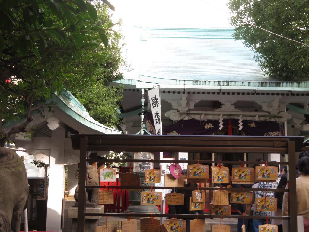 栂森神社(惠比壽神)【龍にし】日本橋七福神(八神社)巡禮      　