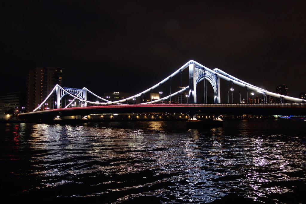  　從隅田川陽臺看到的夜景(1)