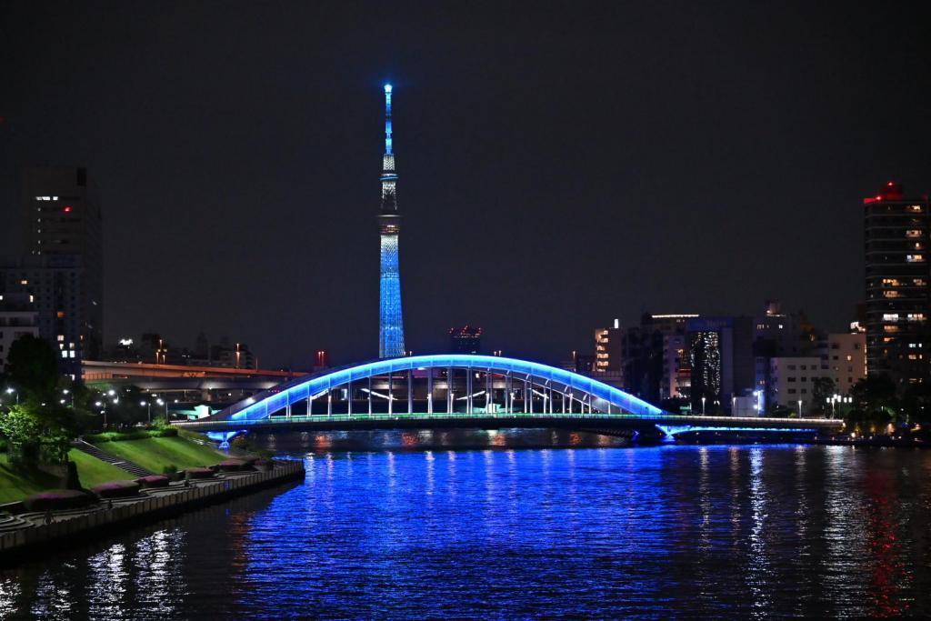  永代橋可以在夜晚享受的推薦景點