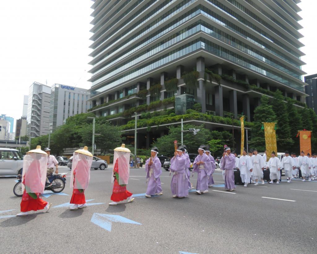 2024年山王祭神幸祭天下祭在東京廣場花園十字路口舉行的大型活動