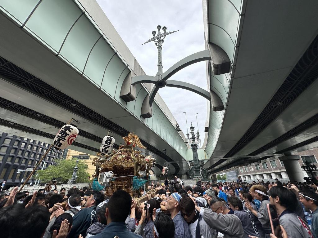  下町聯合渡御京橋～日本橋2024.6.9(星期日)