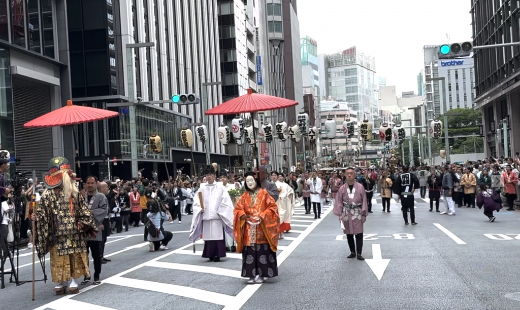  下町聯合渡御京橋～日本橋2024.6.9(星期日)