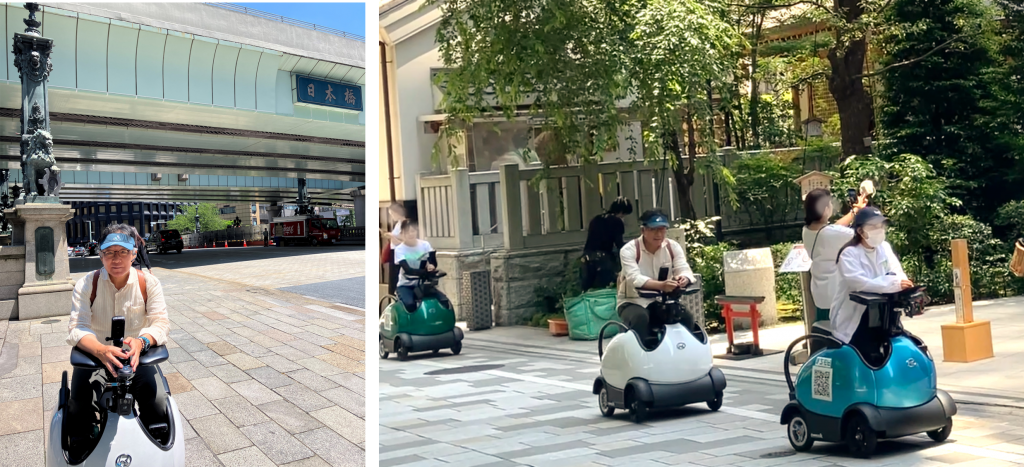  “城市摩托”體驗! 乘坐羅德姆的日本橋之旅