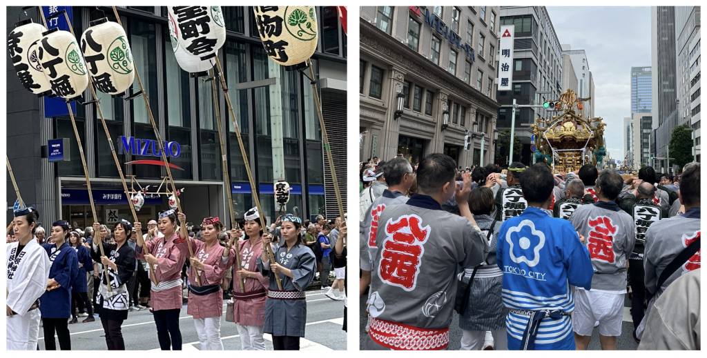 下町聯合渡御京橋～日本橋「八丁堀聯合渡御」八丁堀二丁目西町會,貼身報告　