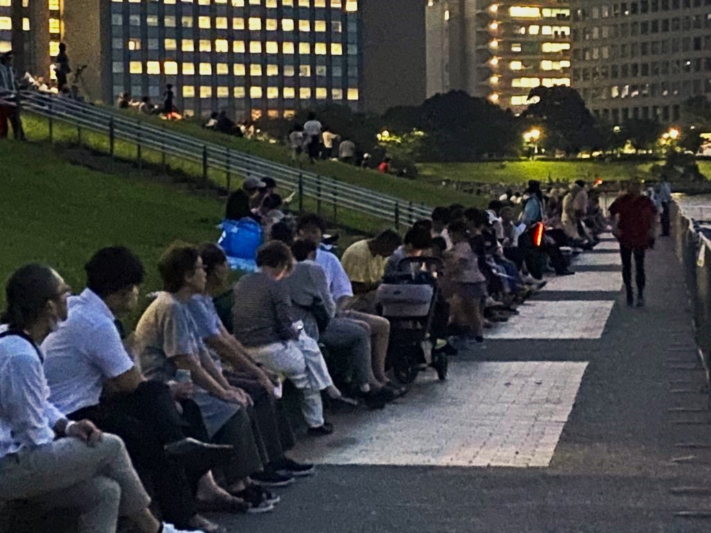  在隅田川以煙火大會～永代橋、天空樹為包～