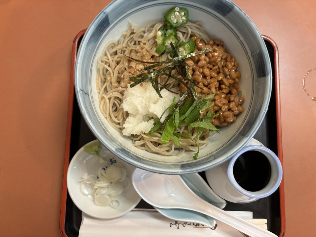 炎熱的日子裡納豆蕎麥麵也是良中央區蕎麥遊記(4)八丁堀松月