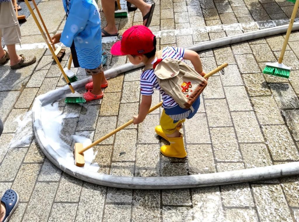  夏日畫日記～洗吧「名橋日本橋」～　