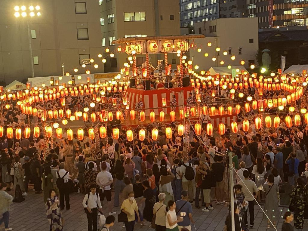  第77屆築地本願寺納涼盂蘭盆舞大會第3天