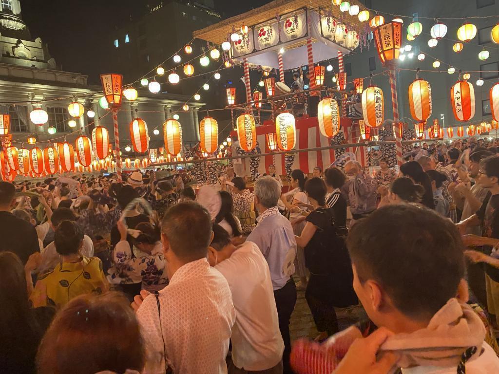  第77屆築地本願寺納涼盂蘭盆舞大會第3天