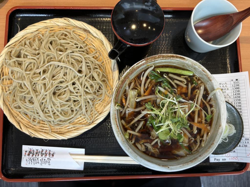 早餐“有點鴨蒸籠”美味的健康蘸汁蕎麥中央區蕎麥麵紀行(6)日本橋人形町粗磨蕎麥麵手打福田雅之