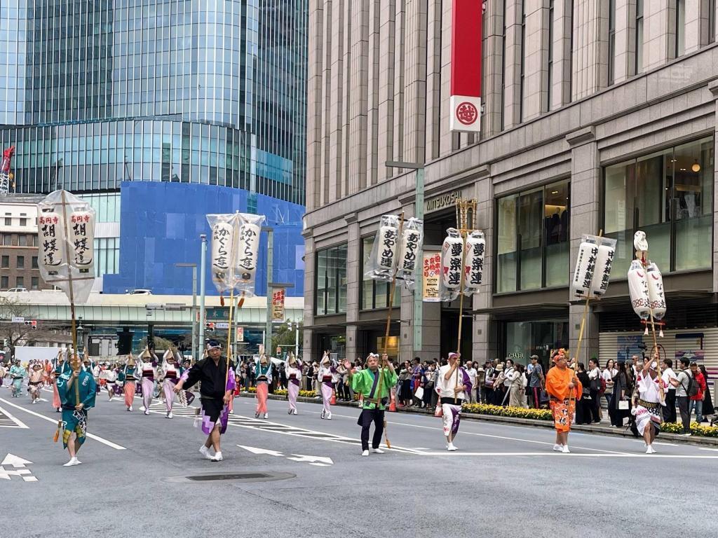 阿波舞聯合連(德島縣)第51屆日本橋京橋祭～各國往來市～