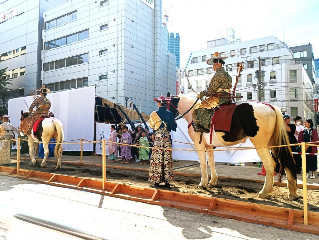  OH！江戶東京祭“在中央區能看到流鏑馬!?”這是幸運的第一次體驗!堀留兒童公園於