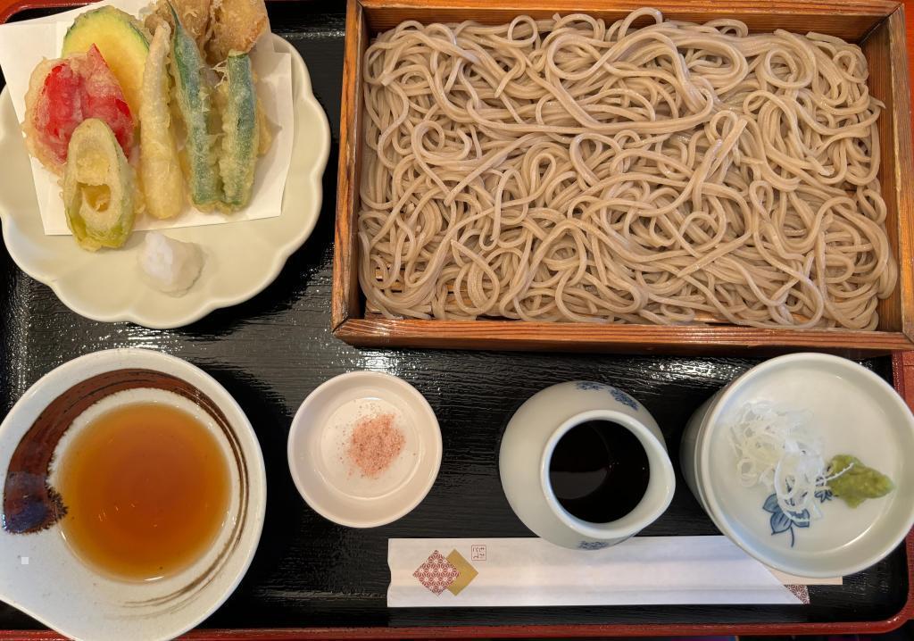 蔬菜天婦羅蕎麥麵中央區蕎麥紀行(8)湊手擀蕎麥麵推爐