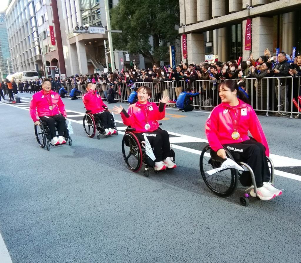 “TEAM JAPAN應援感謝活動”是...巴黎奧運會·殘奧會日本代表選手
　“TEAM JAPAN應援感謝活動”
　　～前篇～