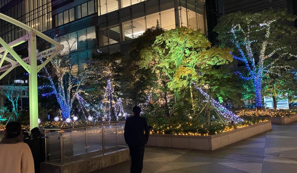  銀座汐留京橋日本橋八重洲的燈飾