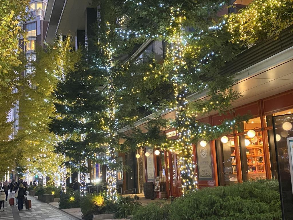  銀座汐留京橋日本橋八重洲的燈飾