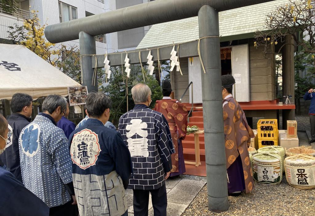 下酒是指新川大神宮樽酒祭