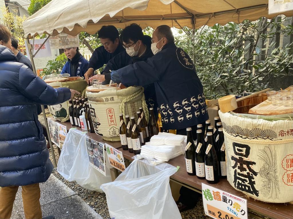  新川大神宮樽酒祭