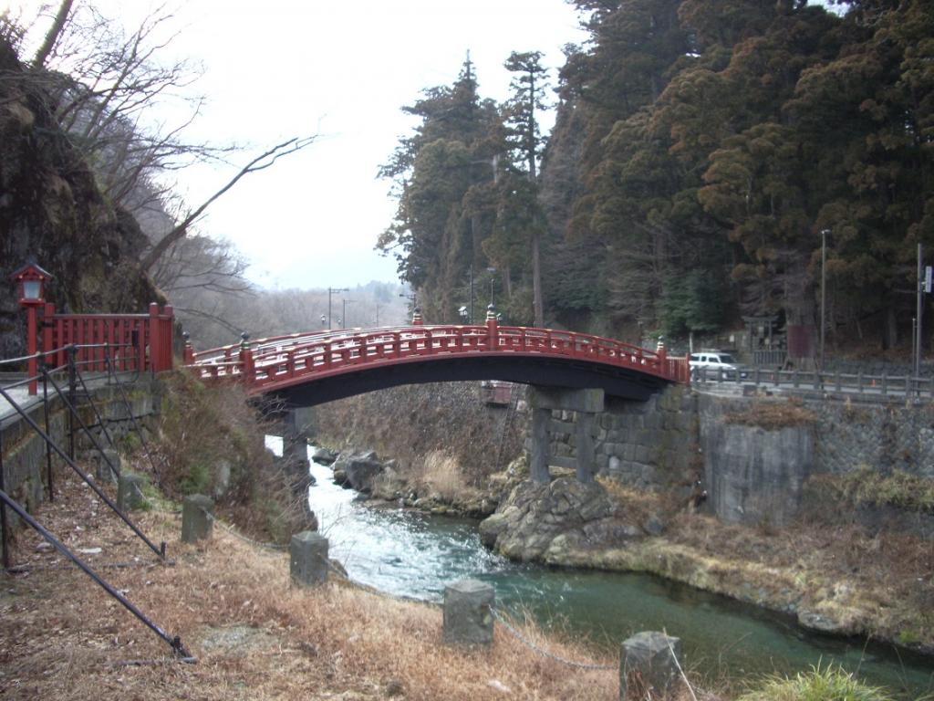 日光街道終點・神橋日本橋・五街道的起點