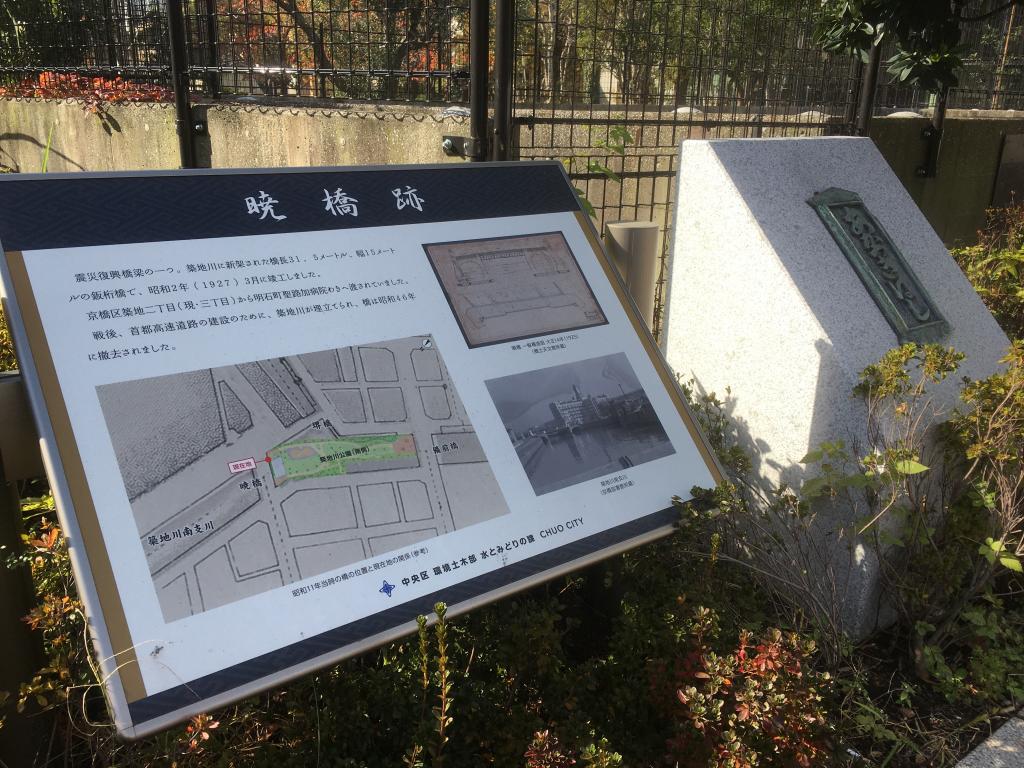  走在築地川遺址上!
