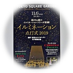  2019東京廣場花園冬季燈飾